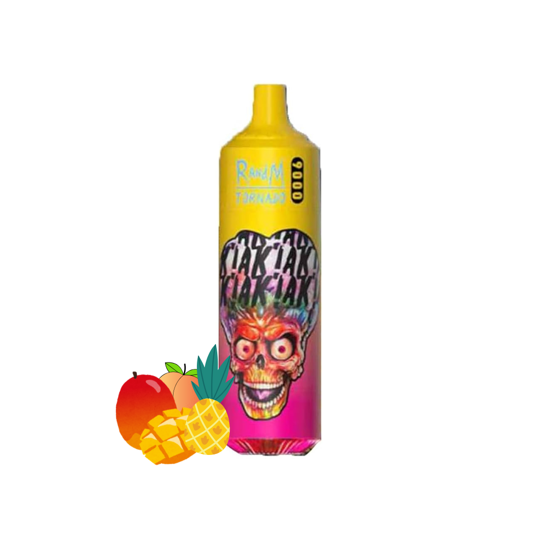 Puff 9K Tornado - Peachy Mango Pineapple