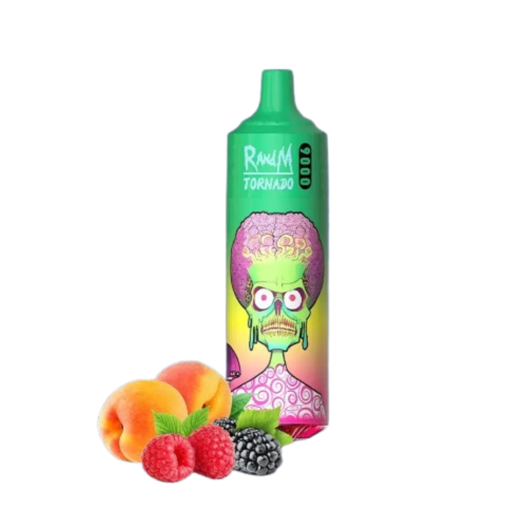 Puff 9K Tornado - Peach Berry